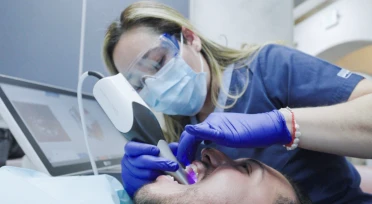 High-tech cosmetic dentistry tools used by San Diego dentists.