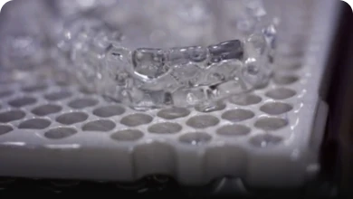 Step 2: Digital scanning and custom tray fitting for Invisalign treatment.