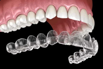 Invisalign clear aligners for orthodontic correction available at My Smile Clinic in San Diego.